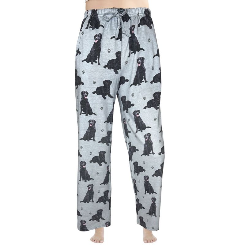 Labrador Black Pajama Bottoms